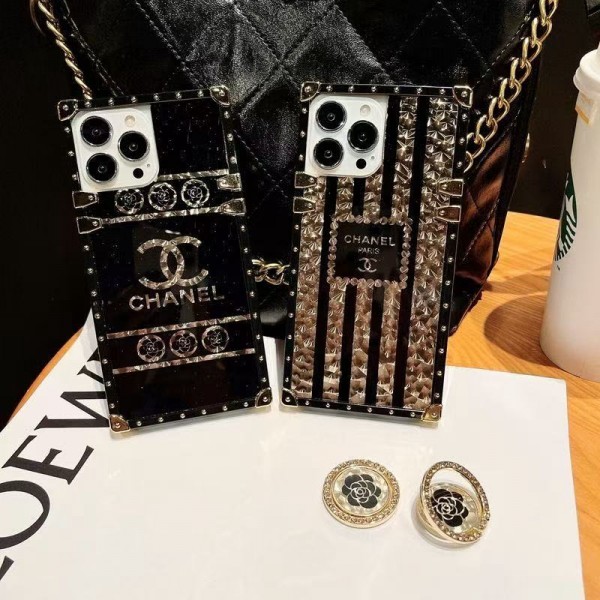 original luxury chanel samsung s24 s25 fake case lady ring stand Chanel iPhone 16 pro 17  samsung s25 s24 Case Custodia Hulle Funda trunk  iphone 17 16 pro max shell coqueFashion Brand iphone 17 16 samsung s25 s24 Cover housse