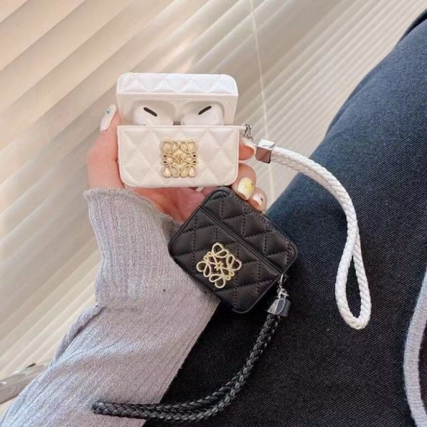 High Brand Cute LOEWE AirPods 4 3 2 pro2 Case leather airpods 4 pro2 Replacement Cover schutzhülle Shockproof LOEWE Air Pods Pro/pro2 4 3 2 Custodia Hulle Funda Case LOEWE airpods pro2 4 3 2 Charging Case men women