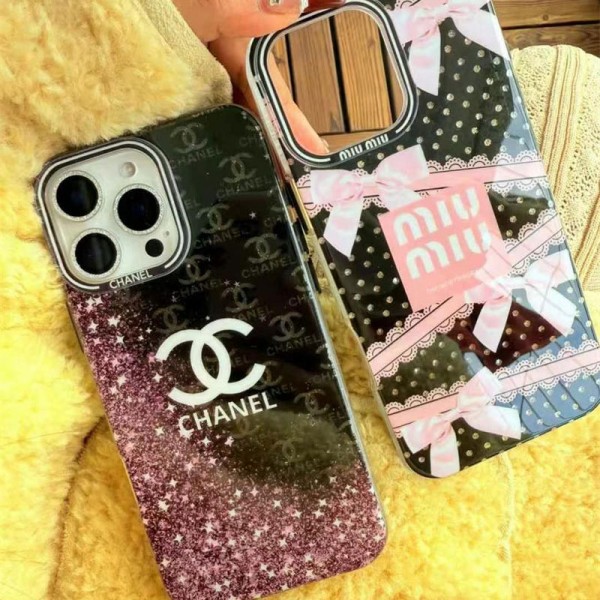 Chanel MiuMiu iPhone 16 pro 17/16e 15 Pro Max Case Custodia Hulle Fundaoriginal luxury fake case Chanel MiuMiu iphone 17 16 15 14/12/13 pro max shell coqueFashion Brand Chanel MiuMiu iphone 17 16 15 Full Cover housse