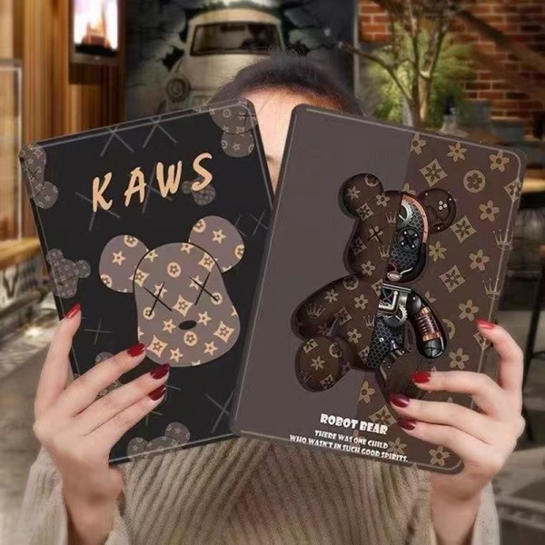 luxury fake ipad Case coque for Kaws iPad 11/10/9/8/7  Rotating Kaws ipad mini7 mini6 Smart Cover with Auto Wake and Sleep  leather Kaws ipad pro 11inch 13inch air7 ipad 11th back case  Luxury Kaws ipad mini7 pro 2025 Case Back Cover schutzhülle 