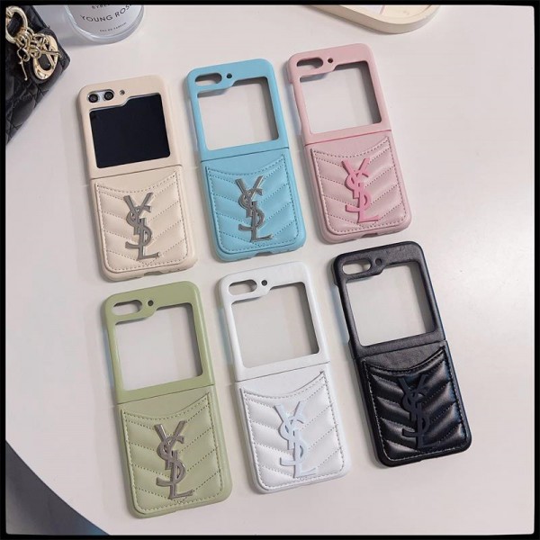 original brand Ysl galaxy z flip 6 7 Fashion Brand Full Cover ledertasche Ysl galaxy z flip4/5/6/7Case Custodia Hulle FundaShockproof Protective Designer Ysl samsung z flip6 7 5 4 CaseLuxury samsung z flip 7 flip 6 Case Back Cover schutzhülle