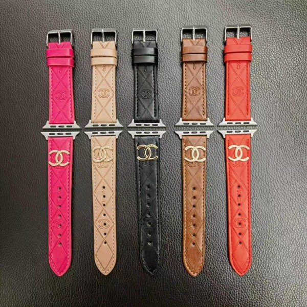 Chanel gucci Galaxy Watch 6/6 Classic/5/4/4 Classic Apple Watch Series 10 9 46 mm 45mm bands women men Chanel gucci apple watch s10/9/8/se2/ultra 2 49mm 44mm Sport Bandlady men Galaxy Watch 6/6 Classic/5/4/4 Classic