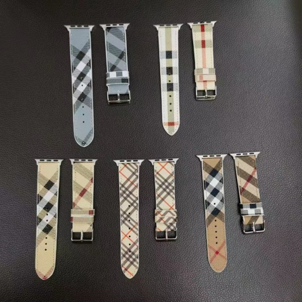 Burberry Apple Watch Series 10 9 46 mm 45mm Galaxy Watch 6/6 Classic/5/4/ bands women men Burberry Galaxy Watch 6/6 Classic/5/4/ apple watch series ultra ultra2 49mm belts bands wristapple watch series 10/9/8/6/7/5/4/3/2/1 se/se2 band