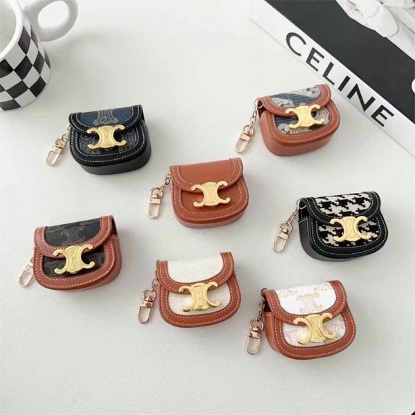 High Brand Cute celine AirPods 4 3 2 pro2 Galaxy Buds 2 3 Pro Case leather celine Air Pods 4/3/2/1 Case  hülle coque Brand celine AirPod4 3 Pro 2 Galaxy Buds 2 3 Pro Replacement 2nd Generation case celine airpods pro2 4 3 2 Charging Case men women
