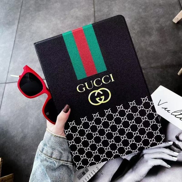 luxury fake ipad Case coque for Gucci iPad 11/10/9/8/7  Luxury Designer Classic Monogram case  Fashion Brand Full Gucci ipad pro air mini 2025 Cover housse  Luxury Gucci ipad mini7 pro 2025 Case Back Cover schutzhülle 