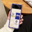 Luxury designer Nike Stussy galaxy z fold7 6 5 flip6 7 case hülle coqueoriginal brand Nike Stussy galaxy z fold 6 7 flip 6 Fashion Brand Full Cover ledertascheLuxury Nike Stussy galaxy z fold flip 6 5 7 Case