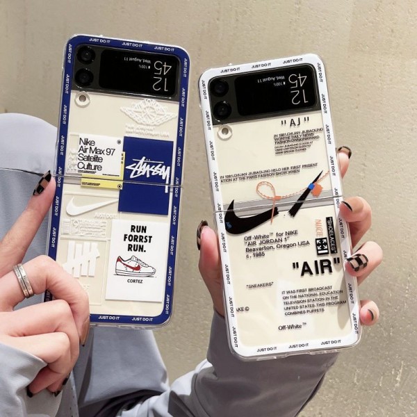 Luxury designer Nike Stussy galaxy z fold7 6 5 flip6 7 case hülle coqueoriginal brand Nike Stussy galaxy z fold 6 7 flip 6 Fashion Brand Full Cover ledertascheLuxury Nike Stussy galaxy z fold flip 6 5 7 Case