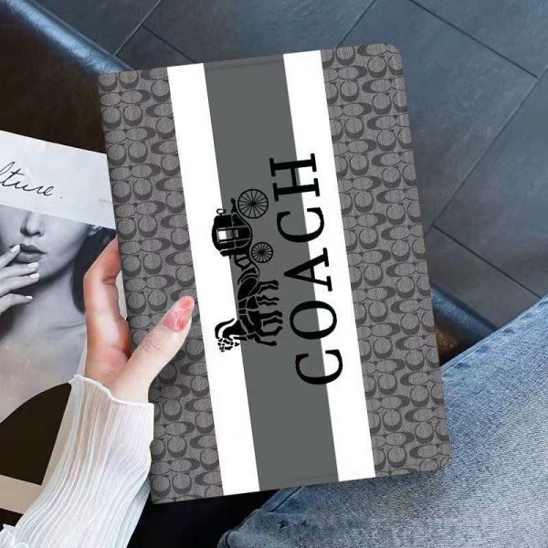 luxury fake ipad Case coque for Coach iPad 11/10/9/8/7  Rotating ipad mini7 mini6 Smart Cover with Auto Wake and Sleep  leather Coach ipad pro 11inch 13inch air7 ipad 11th back case  Luxury Coach ipad mini7 pro 2025 Case Back Cover schutzhülle 