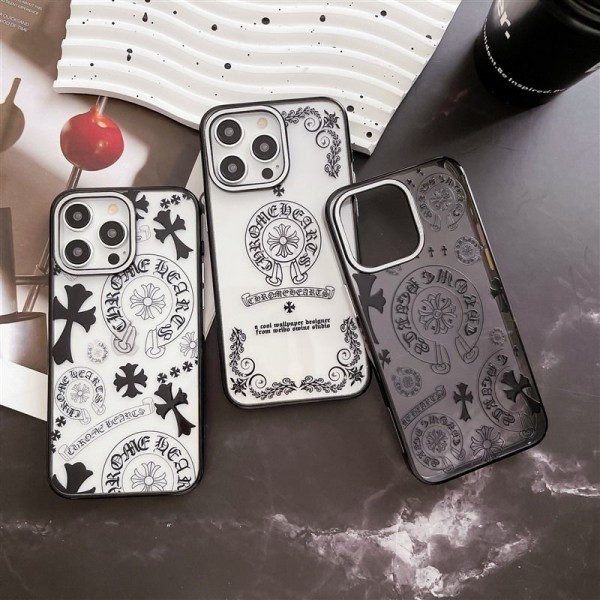Luxury Chrome Hearts iPhone16 16 plus 15 16 Pro max Case Back Cover coque housse Chrome Hearts iPhone 16 pro 17/16e 15 Pro Max Case Custodia Hulle FundaDesigner Chrome Hearts iPhone17 15 16 pro max Case