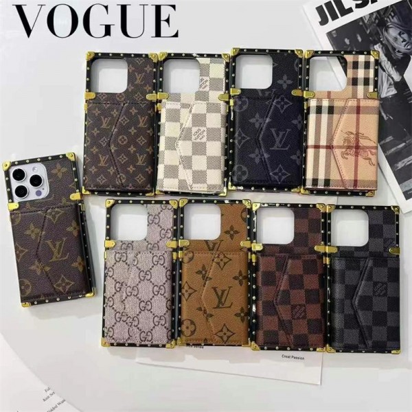 Luxury Lv Gucci Burberry iPhone16 16 plus 15 16 Pro max Case Back Cover coque housse Lv Gucci Burberry iPhone 16 pro 17/16e 15 Pro Max Case Custodia Hulle Fundaoriginal luxury fake case