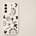 original brand Chrome Hearts iPhone17 16 galaxy s25 ultra s24 plus case cover hülleFashion Chrome Hearts samsung s25 plus s24 iPhone17 16 15 14 Brand Full Cover ledertascheFashion Brand Chrome Hearts iphone 17 16 samsung s25 s24 Cover