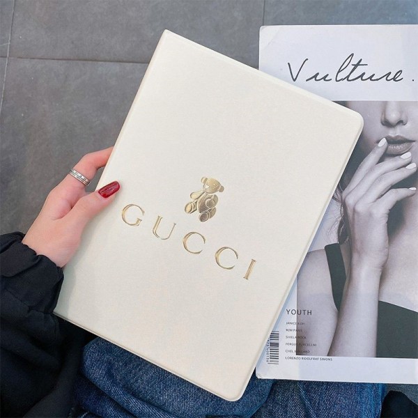 Gucci ipad air7 11inch 13inch 2025 6 5 4 3 case hulle Gucci ipad pro 2024 Leather Business Cover for men women  Designer Gucci ipad mini 7/6/5 luxury case monogram  Fashion Brand Full Gucci ipad pro air mini 2025 Cover 