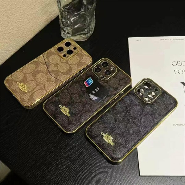 original Coach iPhone17 16 Pro Max 16e 17 plus case cover hülleLuxury Coach iPhone16 16 plus 15 16 Pro max Case Back Cover coque housse Coach iPhone 16 pro 17/16e 15 Pro Max Case Custodia Hulle