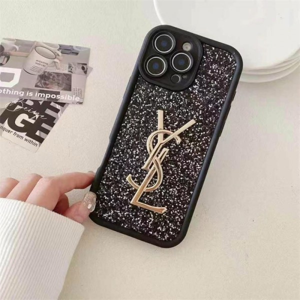 Fashion Ysl iPhone17 16 15 14 Brand Full Cover ledertasche Ysl iPhone 16 pro 17/16e 15 Pro Max Case Custodia Hulle Fundaoriginal luxury fake case Ysl  iphone 17 16 15 14/12/13 pro max shell coqueFashion Brand iphone 17 16 15 Full Cover housse