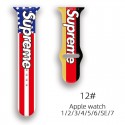 Supreme Apple Watch Series 10 9 46 mm 45mm bands women men Supreme apple watch series ultra ultra2 49mm belts bands wrist Supreme Apple Watch Band for Apple Watch Ultra/ultra2 (49mm) bands Apple Watch series 10 9 8 7 Wristbands Replacement Strap