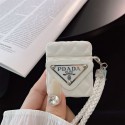 High Brand Cute Prada AirPods 4 3 2 pro2 Case leather airpods 4 pro2 Replacement Cover schutzhülle Shockproof Prada Air Pods 4/3/2/1 Case  hülle coque Brand Prada AirPod4 3 Pro 2 Replacement 2nd Generation case