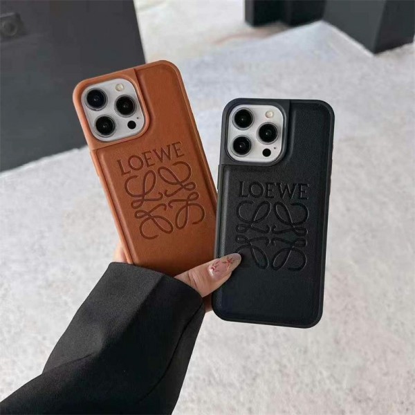 original LOEWE iPhone17 16 Pro Max 16e 17 plus case cover hülleFashion iPhone17 16 15 14 Brand Full Cover ledertascheDesigner iPhone17 15 16 pro max Case Shockproof Protective schutzhülleoriginal