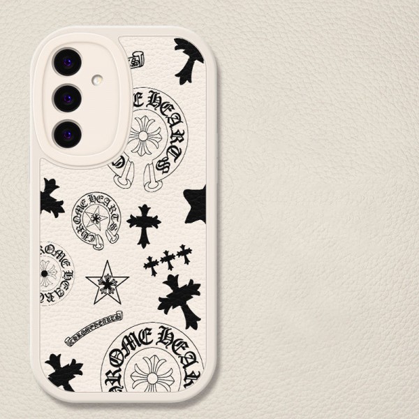Luxury Chrome Hearts samsung s25 ultra s26 iPhone16 17 15 Case Back Cover coque housse Chrome Hearts iPhone 16 pro 17  samsung s25 s24 Case Custodia Hulle FundaDesigner Chrome Hearts iPhone17 16 pro max samsung s25 s24 Case