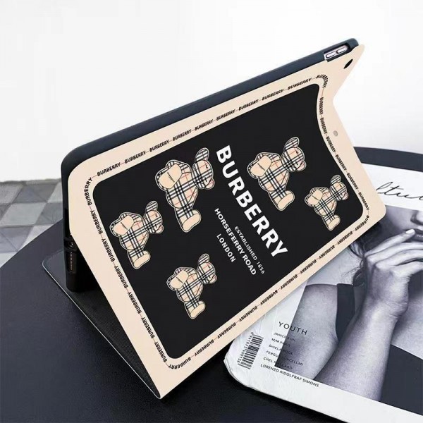 luxury fake ipad Case coque for Burberry iPad 11/10/9/8/7  ipad pro 12.9 11inch 2024 case Designer Burberry ipad mini 7/6/5 luxury case monogram  Fashion Brand Full ipad pro air mini 2025 Cover housse 