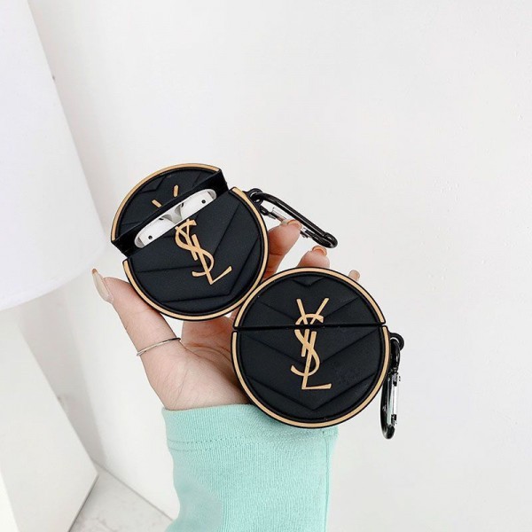 Ysl  airpods 4 pro2 Replacement Cover schutzhülle Shockproof Ysl Air Pods Pro/pro2 4 3 2 Custodia Hulle Funda Case Brand Ysl AirPod4 3 Pro 2 Replacement 2nd Generation caseairpods pro2 4 3 2 Charging Case men women