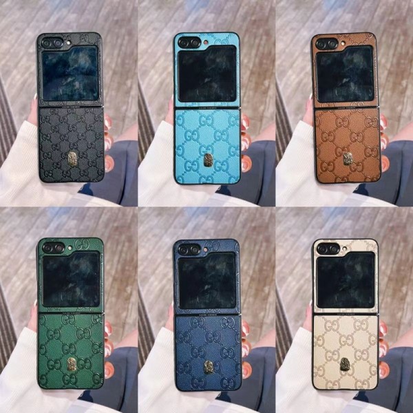 Luxury designer Gucci galaxy z flip7 6 5case hülle coqueoriginal brand galaxy z flip 6 7 Fashion Brand Full Cover ledertascheLuxury Gucci galaxy z flip 6 5 7 Case Back Cover coqueLuxury samsung z flip 7 flip 6 Case Back Cover schutzhülle