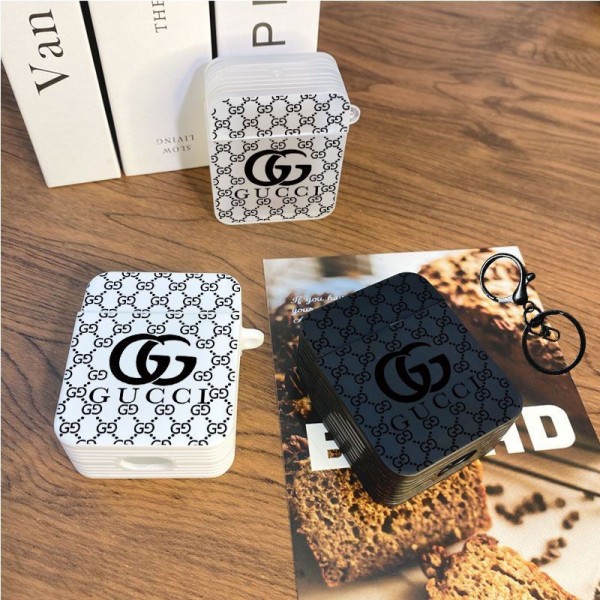High Brand Cute Gucci AirPods 4 3 2 pro2 Case leather Gucci airpods 4 pro2 Replacement Cover schutzhülle Shockproof Gucci Air Pods 4/3/2/1 Case  hülle coque Brand Gucci AirPod4 3 Pro 2 Replacement 2nd Generation case