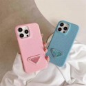 Fashion Prada iPhone17 16 15 14 Brand Full Cover ledertasche Luxury Prada iPhone16 16 plus 15 16 Pro max Case Back Cover coque housse Prada iPhone 16 pro 17/16e 15 Pro Max Case 