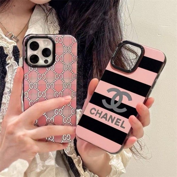 original Gucci Chanel iPhone17 16 Pro Max 16e 17 plus case cover hülle Gucci Chanel iPhone 16 pro 17/16e 15 Pro Max Case Custodia Hulle FundaFashion Brand Gucci Chanel iphone 17 16 15 Full Cover