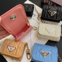 High Brand Cute Prada AirPods 4 3 2 pro2 Case leather Prada airpods 4 pro2 Replacement Cover schutzhülle Shockproof Prada Air Pods Pro/pro2 4 3 2 Custodia Hulle Funda Caseairpods pro2 4 3 2 Charging Case men women