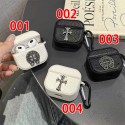 High Brand Cute Chrome Hearts AirPods 4 3 2 pro2 Case leather Chrome Hearts airpods 4 pro2 Replacement Cover schutzhülle Shockproof Chrome Hearts Air Pods 4/3/2/1 Case  hülle coqueairpods pro2 4 3 2 Charging Case men women