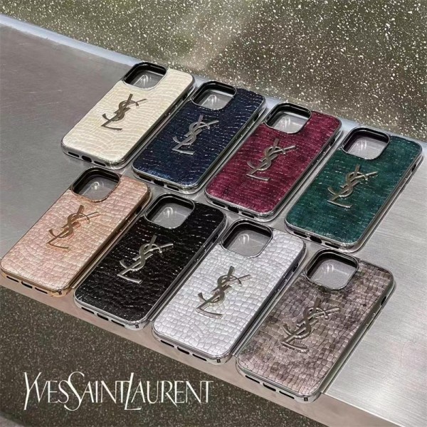 Fashion Ysl iPhone17 16 15 14 Brand Full Cover ledertascheLuxury Ysl iPhone16 16 plus 15 16 Pro max Case Back Cover coque housseoriginal luxury fake case Ysl iphone 17 16 15 14/12/13 pro max shell coqueFashion Brand iphone 17 16 15 Full Cover housse