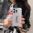 Fashion Ysl iPhone17 16 15 14 Brand Full Cover ledertascheLuxury Ysl iPhone16 16 plus 15 16 Pro max Case Back Cover coque housseoriginal luxury fake case Ysl iphone 17 16 15 14/12/13 pro max shell coqueFashion Brand iphone 17 16 15 Full Cover housse