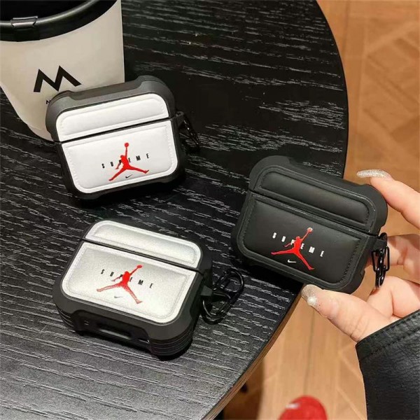 High Brand Cute Nike AirPods 4 3 2 pro2 Case leather Nike airpods 4 pro2 Replacement Cover schutzhülle Shockproof Nike Air Pods Pro/pro2 4 3 2 Custodia Hulle Funda Case Nike airpods pro2 4 3 2 Charging Case men women