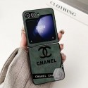 Luxury designer Chanel galaxy z flip7 6 5case hülle coqueoriginal brand Chanel galaxy z flip 6 7 Fashion Brand Full Cover ledertascheLuxury Chanel galaxy z flip 6 5 7 Case Back Cover coqueoriginal luxury fake samsung z flip series case shell