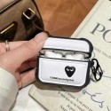 High Brand Cute CDG AirPods 4 3 2 pro2 Case leather CDG Air Pods Pro/pro2 4 3 2 Custodia Hulle Funda Case Brand  CDG AirPod4 3 Pro 2 Replacement 2nd Generation case CDG airpods pro2 4 3 2 Charging Case men women