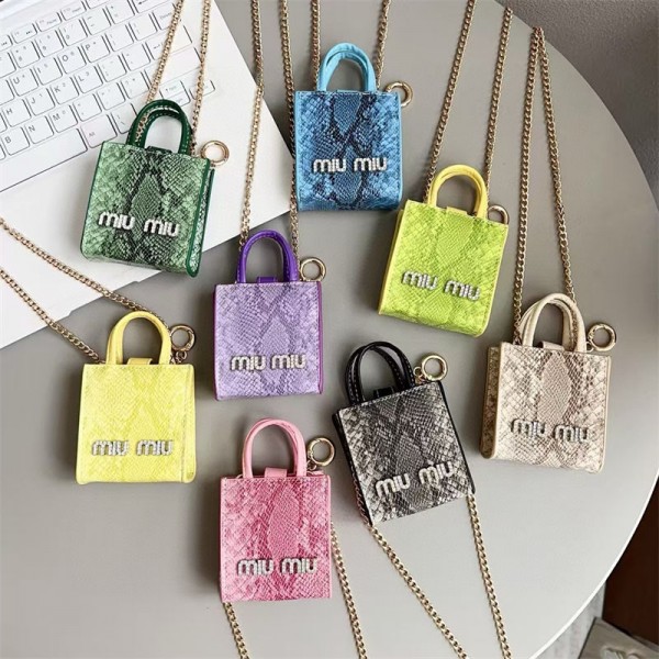 High Brand Cute MiuMiu AirPods 4 3 2 pro2 Case leather Air Pods Pro/pro2 4 3 2 Custodia Hulle Funda Case MiuMiu  Air Pods 4/3/2/1 Case  hülle coque Brand MiuMiu  AirPod4 3 Pro 2 Replacement 2nd Generation case