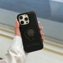 Fashion Chrome Hearts iPhone17 16 15 14 Brand Full Cover ledertasche Chrome Hearts iPhone 16 pro 17/16e 15 Pro Max Case Custodia Hulle FundaDesigner Chrome Hearts iPhone17 15 16 pro max Case Shockproof Protective schutzhülle