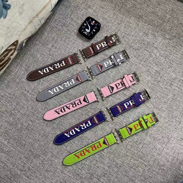 Prada Apple Watch Series 10 9 46 mm 45mm bands women men Prada apple watch s10/9/8/se2/ultra 2 49mm 44mm Sport Band lady men Prada apple Watch s10/9/8/7/6/5/4/3/2/1/SE/SE2/Ultra bands