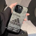 Fashion Adidas samsung s25 plus s24 iPhone17 16 15 14 Brand Full Cover ledertasche Adidas iPhone 16 pro 17  samsung s25 s24 Case Custodia Hulle Fundaoriginal luxury samsung s24 s25 fake case Adidas iphone 17 16 pro max case