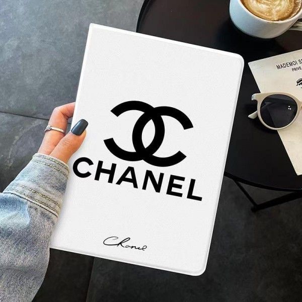 luxury fake ipad Case coque for Chanel iPad 11/10/9/8/7  ipad air7 11inch 13inch 2025 6 5 4 3 case hulle Chanel ipad pro 2024 Leather Business Cover for men women  leather Chanel ipad pro 11inch 13inch air7 ipad 11th back case