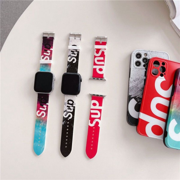 Supreme apple watch series ultra ultra2 49mm belts bands wrist Supreme apple watch series 10/9/8/6/7/5/4/3/2/1 se/se2 band 42mm 46mm 45mm Supreme apple watch Band for Supreme apple watch Ultra/ultra2 (49mm) bands