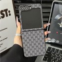original brand louis vuitton galaxy z flip 6 7 Fashion Brand Full Cover ledertascheShockproof Protective Designer louis vuitton samsung z flip6 7 5 4 Case original luxury fake samsung z flip series case shellFashion
