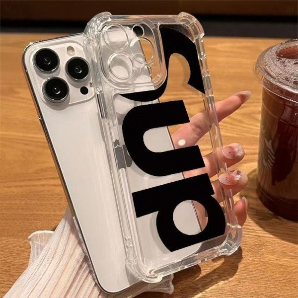 Fashion Supreme iPhone17 16 15 14 Brand Full Cover ledertascheLuxury Supreme iPhone16 16 plus 15 16 Pro max Case Back Cover coque housse Supreme iPhone 16 pro 17air/16e 15 Pro Max Case