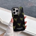 Coach iPhone 16 pro 17air/16e 15 Pro Max Case Custodia Hulle FundaDesigner Coach iPhone17 15 16 pro max Case Shockproof Protective schutzhülleoriginal luxury fake case iphone 17 air 16 15 14/12/13 pro max shell coque