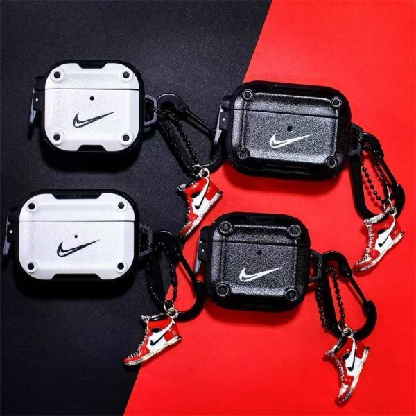 Nike airpods 4 pro2 Replacement Cover schutzhülle Shockproof Nike Air Pods Pro/pro2 4 3 2 Custodia Hulle Funda Case Brand Nike AirPod4 3 Pro 2 Replacement 2nd Generation case