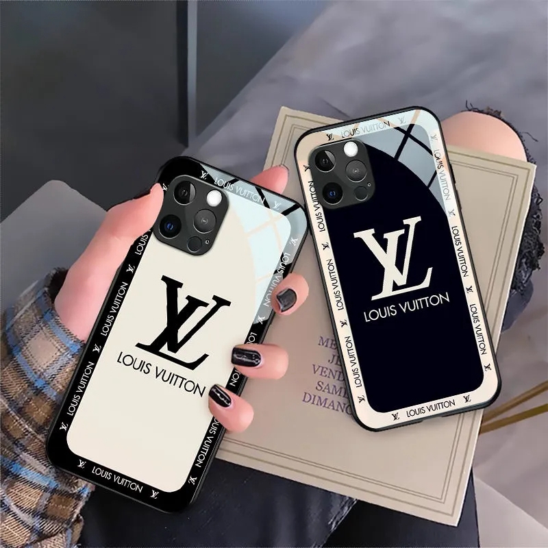 Louis Vuitton iPhone 15 16 17 Brand Full Cover women men