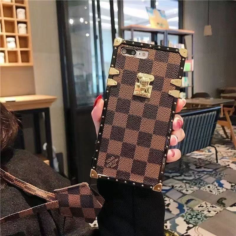 original brand Louis Vuitton iPhone17 16 galaxy s25 ultra s24 plus case cover hülle Crossbody