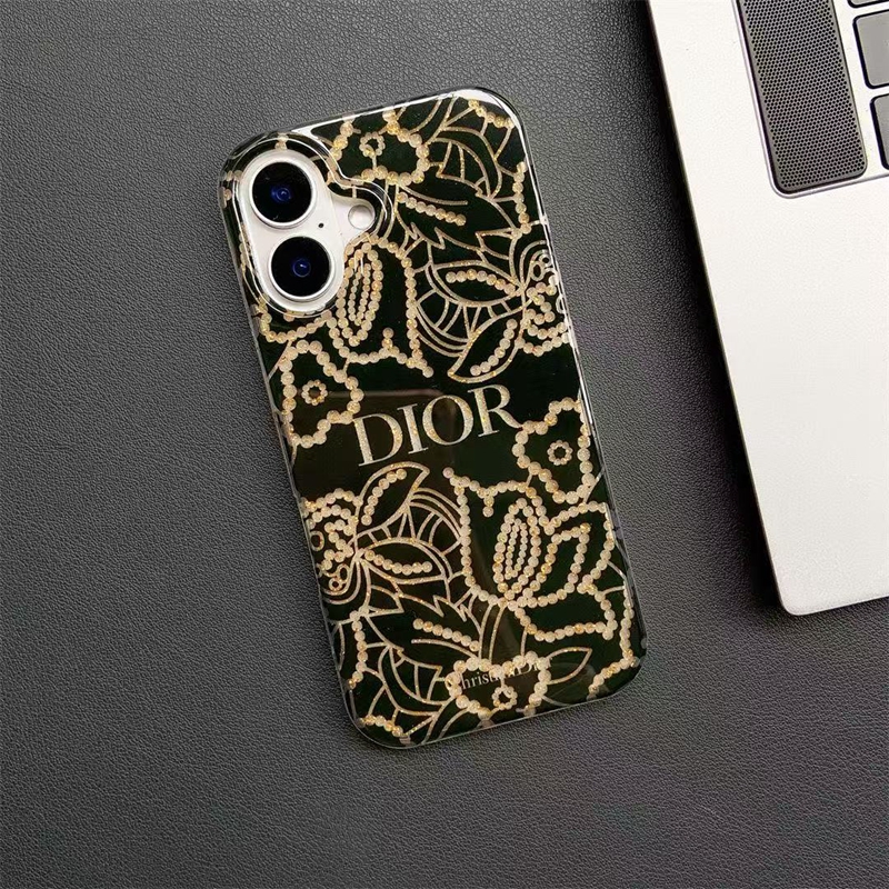 Fashion Dior iPhone17 16 15 14 Brand Full Cover ledertascheLuxury iPhone16 16 plus 15 16 Pro max Case Back Cover