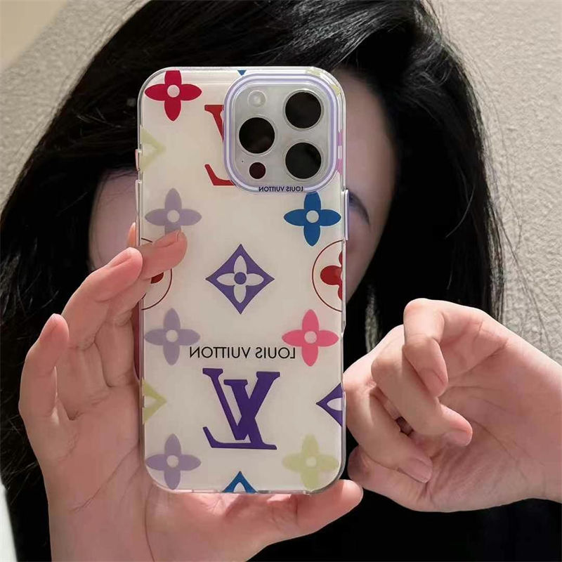 Fashion louis vuitton iPhone17 16 15 14 Brand Full Cover ledertasche women men