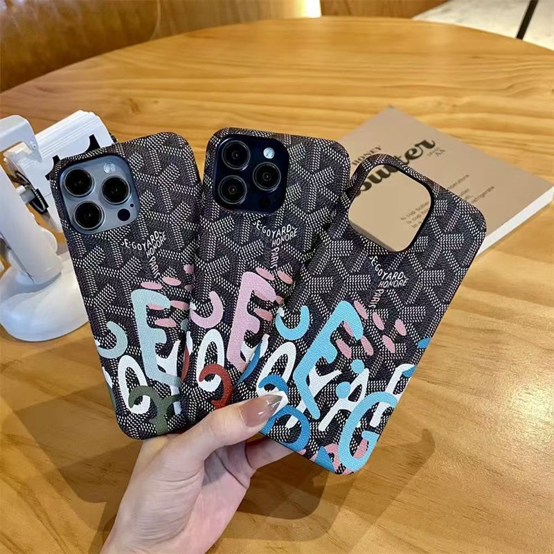 Goyard brand iPhone17 16 galaxy s25 ultra s24 plus case cover
